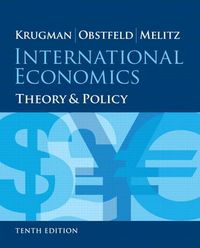 International Economics; Maurice Obstfeld, Paul R. Krugman, Marc Melitz; 2014