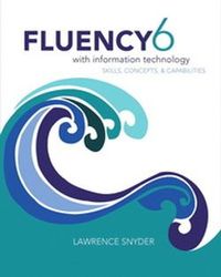 Fluency With Information Technology; Lawrence Snyder; 2014