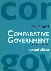 Comparative Government Introduction; Jean Blondel; 1995