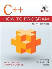 C++ How to Program; Paul Deitel, Harvey Deitel; 2016