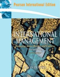 International Management; Helen Deresky; 2007