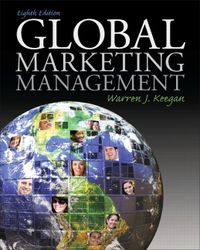 Global Marketing Management; Warren Keegan; 2013