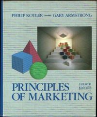 Principles of marketing; Philip Kotler; 1989