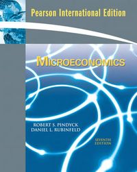 Microeconomics; Robert Pindyck, Daniel Rubinfeld; 2008