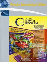 C++ How to Program; Paul J. Deitel; 2008
