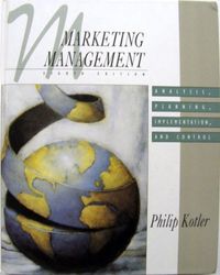 Marketing Management; Philip Kotler; 1993