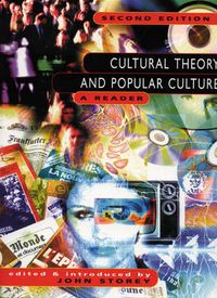 Cultural Theory Popular Culture Reader; John (EDT) Storey; 1997