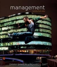Management; Richard Daft, Danny Samson; 2012