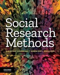Social Research Methods; Alan Bryman; 2022