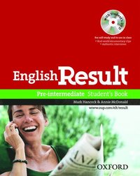English Result: Pre-Intermediate: Student's Book with DVD Pack; Mark Hancock, Annie McDonald; 2010