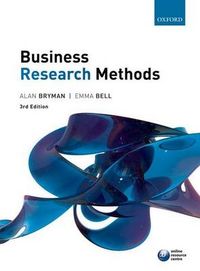 Business Research Methods; Alan Bryman; 2011