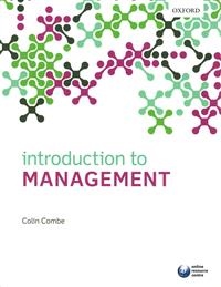 Introduction to Management; Colin Combe; 2014