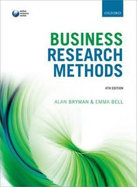 Business Research Methods; Bryman Alan, Bell Emma; 2015