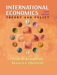International Economics; Paul R. Krugman, Maurice Obstfeld; 2003