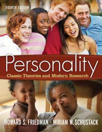 Personality; Howard S. Friedman, Miriam W. Schustack; 2008