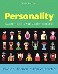 Personality; Friedman Howard, Miriam W. Schustack; 2015