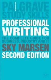 Professional Writing; Sky Marsen; 2007