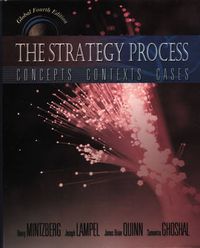 Strategy Process (Global Edition); Henry Mintzberg; 2002