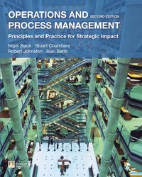 Operations and Process Management; Nigel Slack, Stuart Chambers, Robert Johns; 2008