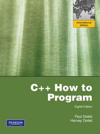 C++ How to Program Pearson International Edition; Harvey M. Deitel, Paul J. Deitel; 2011