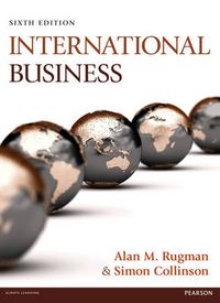 International Business; Alan M Rugman; 2012