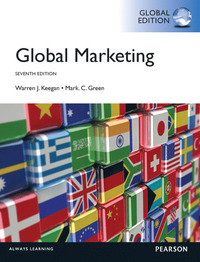 Global Marketing: Global Edition; Warren J. Keegan, Mark Green; 2012
