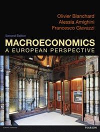 Macroeconomics: A European Perspective with MyEconLab; Olivier Blanchard; 2013
