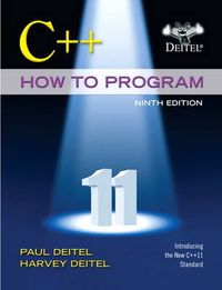 C++ How to Program (Early Objects Version), International Edition; Harvey Deitel; 2013