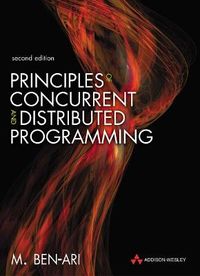 Principles of Concurrent and Distributed Programming; M. Ben-Ari; 2005