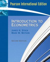 Introduction to Econometrics; James H. Stock, Mark W. Watson; 2006