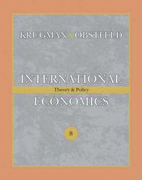 International Economics; Paul R. Krugman, Maurice Obstfeld; 2008