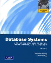Database Systems; Thomas M. Connolly, Carolyn E. Begg; 2012