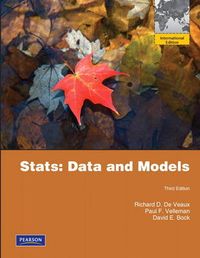 Stats : data and models; Richard D. De Veaux; 2012