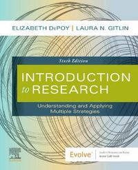 Introduction to Research; Elizabeth DePoy, Laura N. Gitlin; 2019