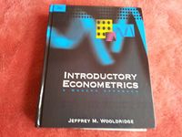 Introductory Econometrics; Jeffrey M Wooldridge; 2005