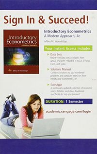 Introductory econometrics : a modern approach; Jeffrey M. Wooldridge; 2009