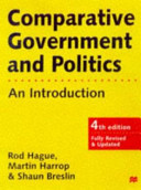 Comparative Government and Politics; Hague Rod, Harrop Martin, Breslin Shaun; 1998