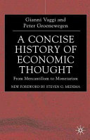 A Concise History of Economic Thought; Gianni Vaggi; 2002