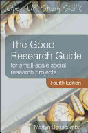 The Good Research Guide; Martyn Denscombe; 2010