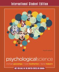 Psychological Science; Gazzaniga Michael, Diane Halpern; 2012