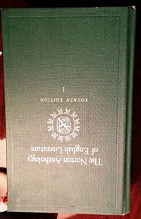 The Norton anthology of English literature; M .H. Abrams; 1979