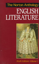 The Norton Anthology of English Literature, Volym 1The Norton Anthology of English Literature, Meyer Howard Abrams; M. H. Abrams; 1993