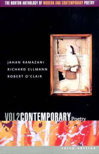 The Norton anthology of modern and contemporary poetry. 2. Contemporary poetryVolym 2 av The Norton anthology of modern and contemporary poetry, Richard Ellmann, ISBN 039332429X, 9780393324297; Jahan Ramazani, Richard Ellmann, Robert O'Clair; 2003