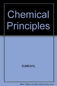 Chemical principles; Steven S. Zumdahl; 1998