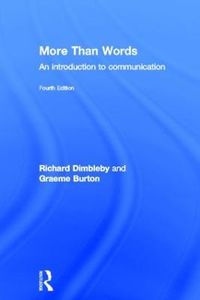 More Than Words; Richard Dimbleby, Graeme Burton; 2007