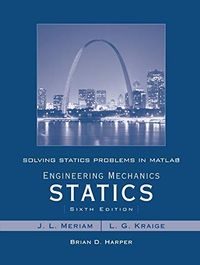 Engineering Mechanics - Statics, Reg Card; J. L. Meriam, L. G. Kraige; 2011