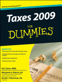 Taxes 2009 For Dummies; Eric Tyson, Margaret A. Munro, David J. Silverman; 2009
