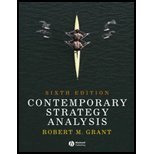 Contemporary Strategy Analysis; Robert M. Grant; 2011