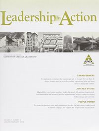 Leadership in Action, Volume 27, No. 6, January/Febuary 2008,; Cecilia Trenter; 2008