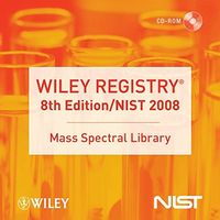 Wiley Registry of Mass Spectral Data, with NIST 2008; John Wiley; 2008